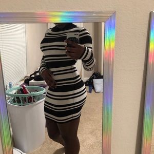 Tight Striped Dress